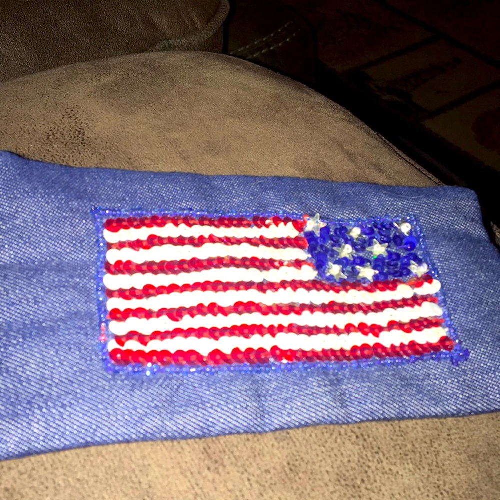 Cute American flag wallet